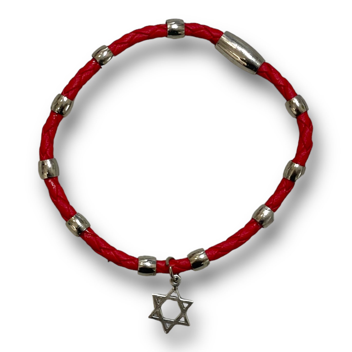Made in Israel bracelet. Tree of life, chai, Magen David. Magnetic closure.