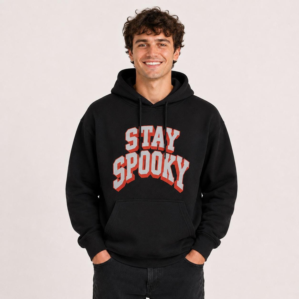 Stay Spooky Halloween Hoodie – Unisex Graphic Sweatshirt