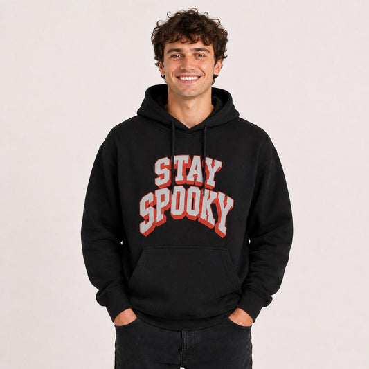 Stay Spooky Halloween Hoodie – Unisex Graphic Sweatshirt