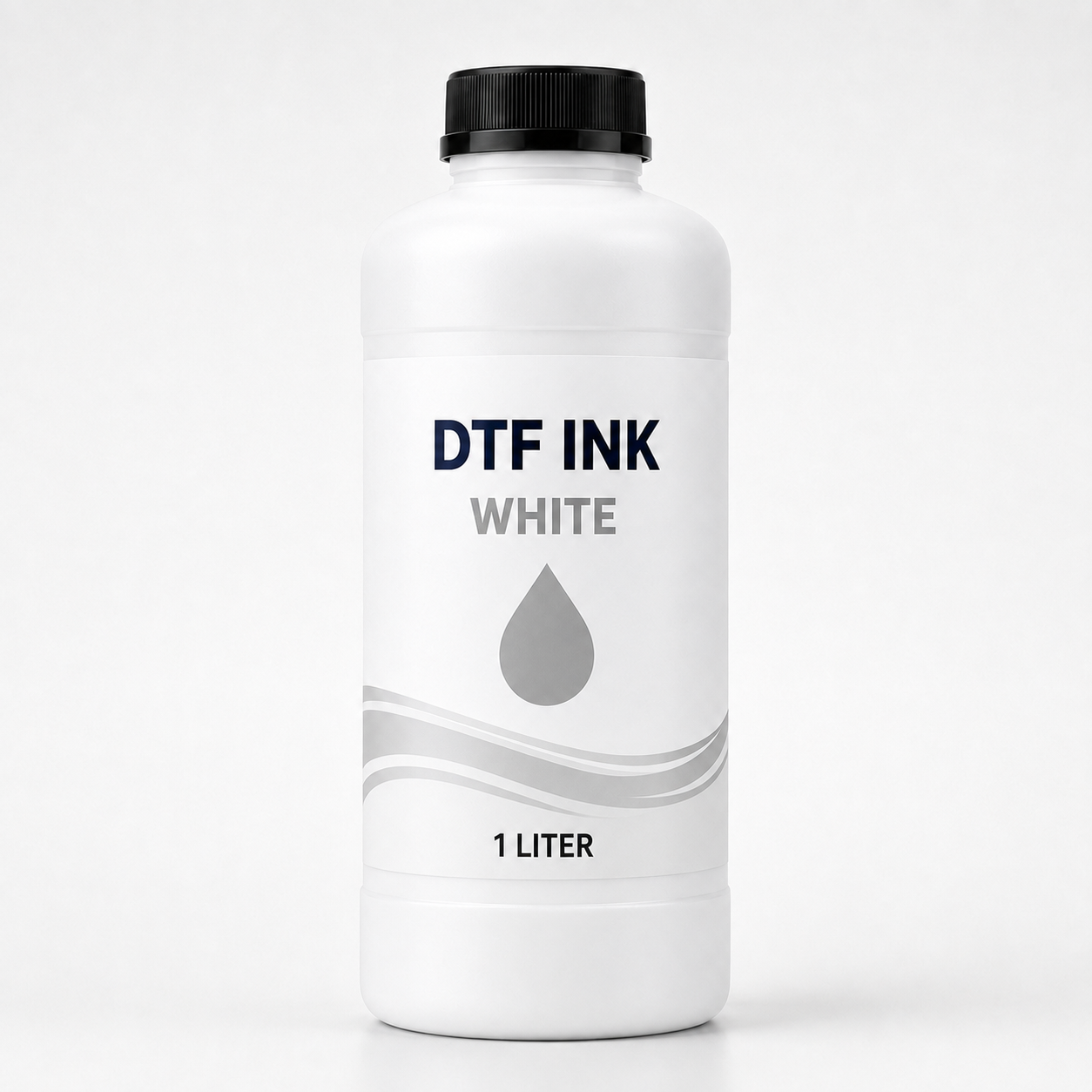 Premium DTF Ink 5-Color Set – CMYK + White | 1 Liter Each