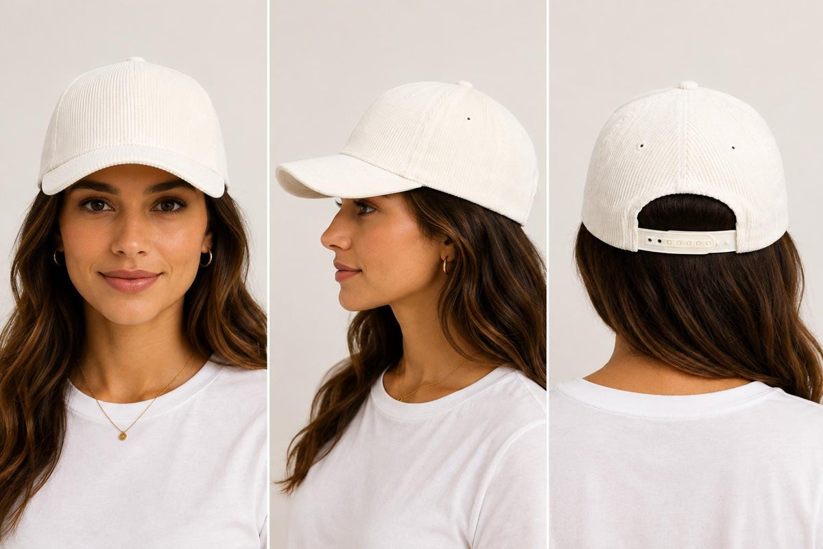 Corduroy Baseball Cap | Adjustable Snapback Dad Hat