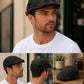 Denim Ivy Flat Cap | Adjustable Vintage Hat