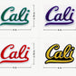 Cali Chenille Iron-On Patch – 4" Embroidered Varsity California Patch For Hats, Hoodies, Jackets & Diy Apparel