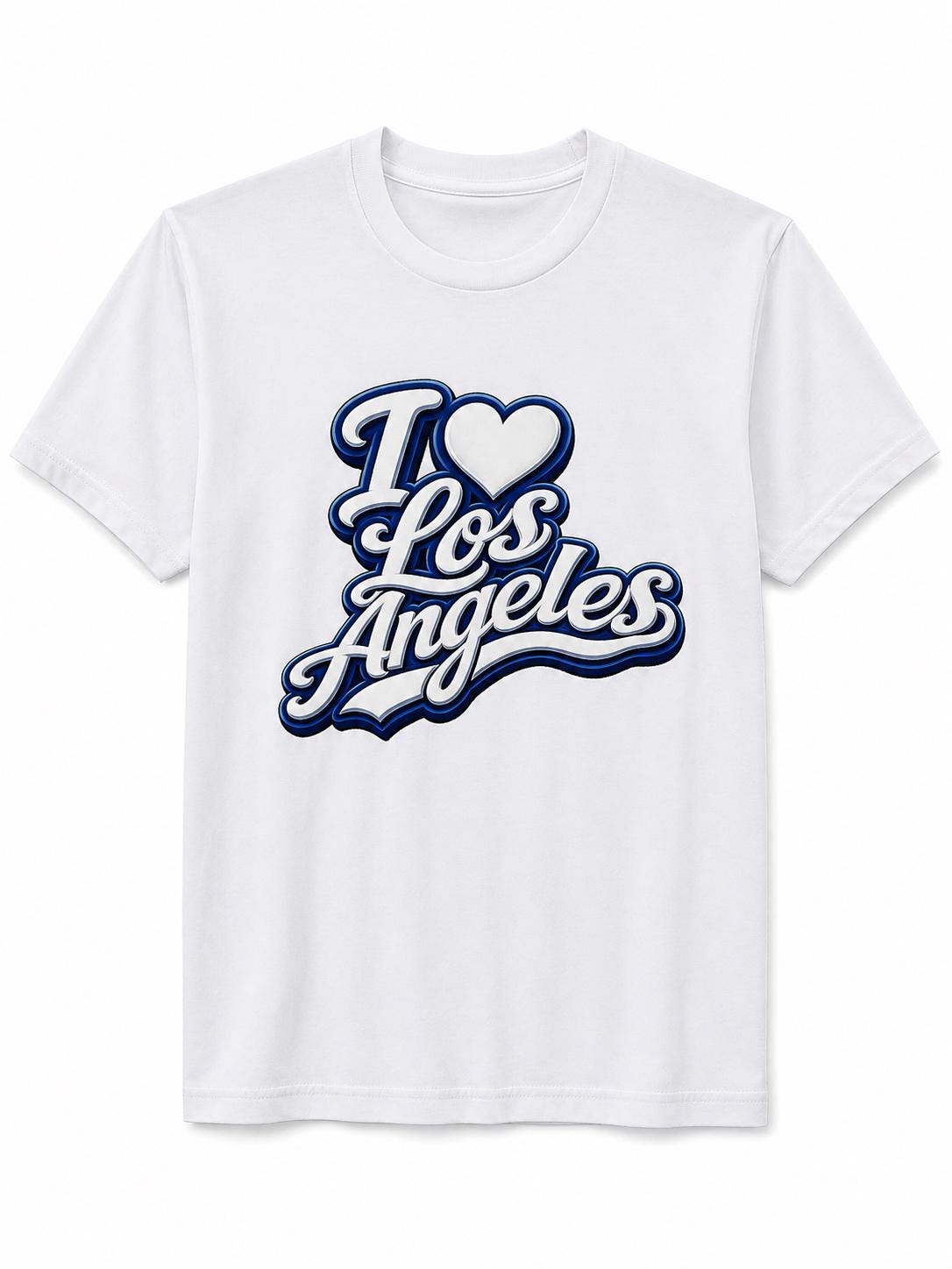 I Love Los Angeles Retro Graphic T-Shirt | California Souvenir Tee