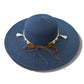Boho Wide Brim Sun Hat with Shell Tassels | Beach Straw Vacation Accessory