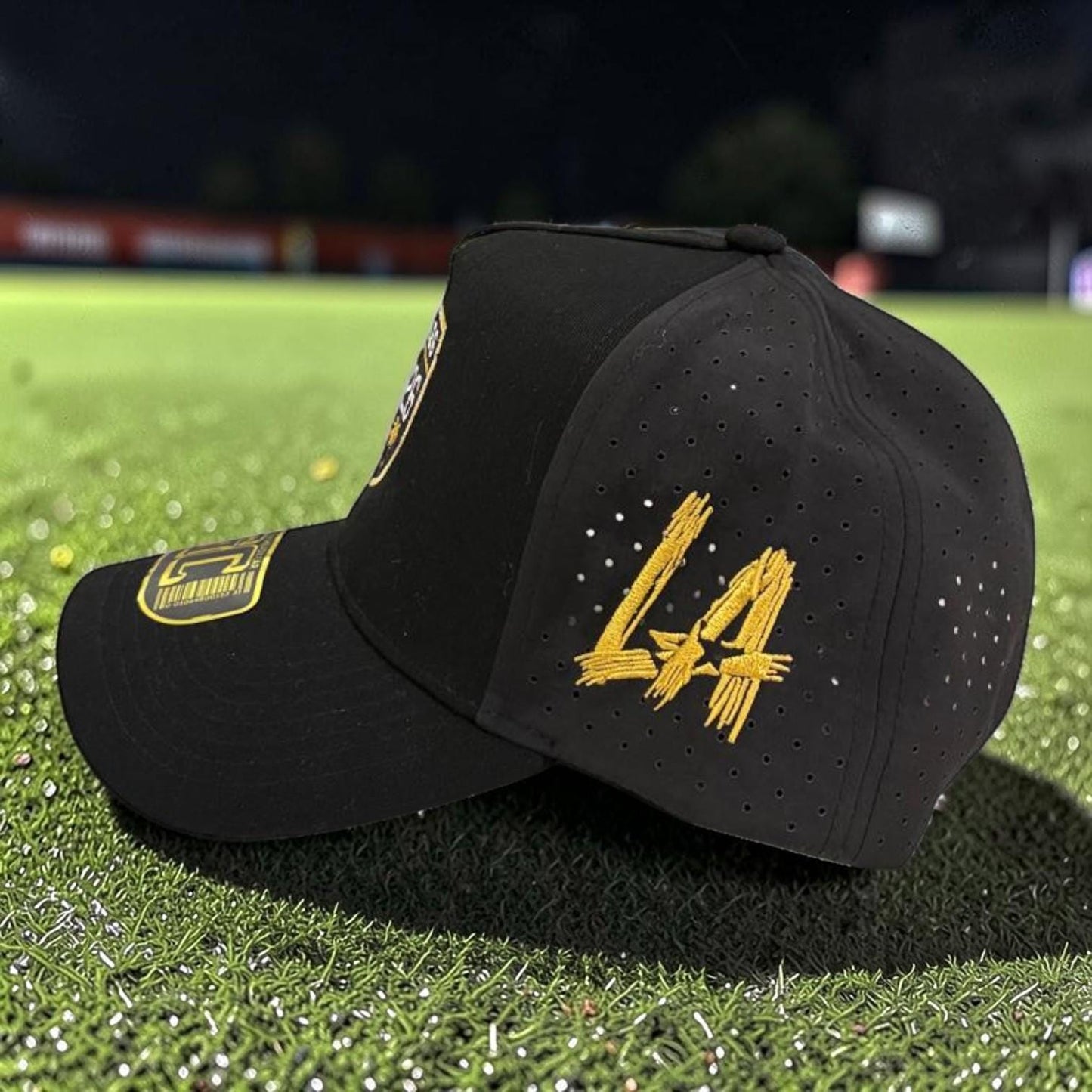 Los Angeles 2026 World Cup Embroidered Cap | Black Adjustable Trucker Hat