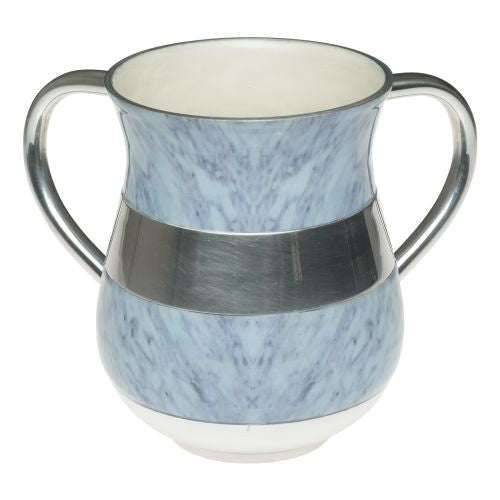 Aluminium Washing Cup 13 cm - Blue Marble
