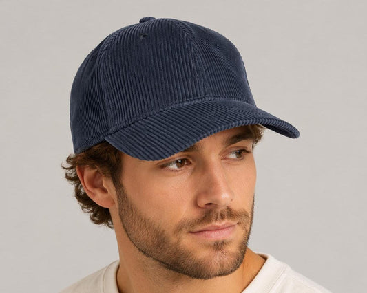 Corduroy Baseball Cap | Adjustable Snapback Dad Hat