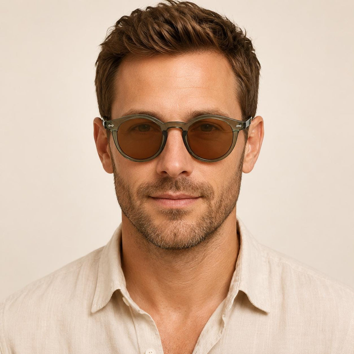 Classic Round Polarized Sunglasses | Vintage Acetate Style | UV400 Unisex Fashion Shades | Chapeau by Jess