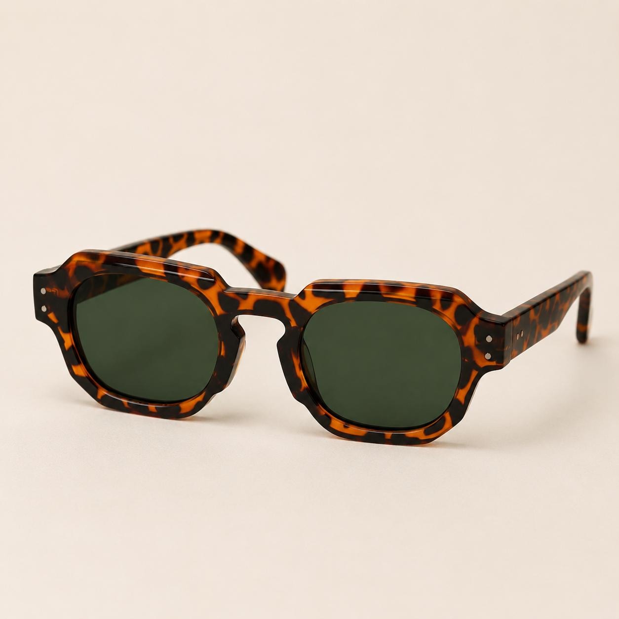 Retro Square Sunglasses | UV400 Geometric Eyewear | Unisex Designer Style