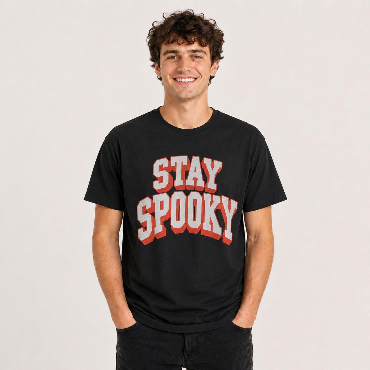 Stay Spooky Vintage Graphic T-Shirt