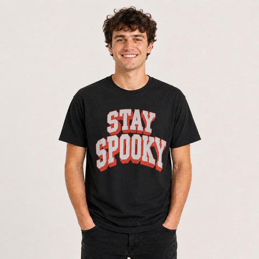 Stay Spooky Vintage Graphic T-Shirt