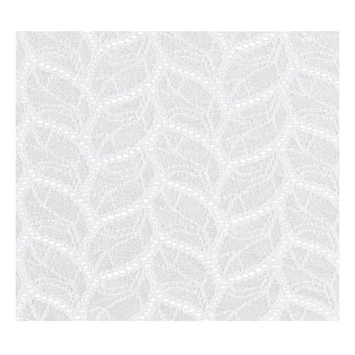 Crochet White Head Cover 155x63 Cm- "leaves"