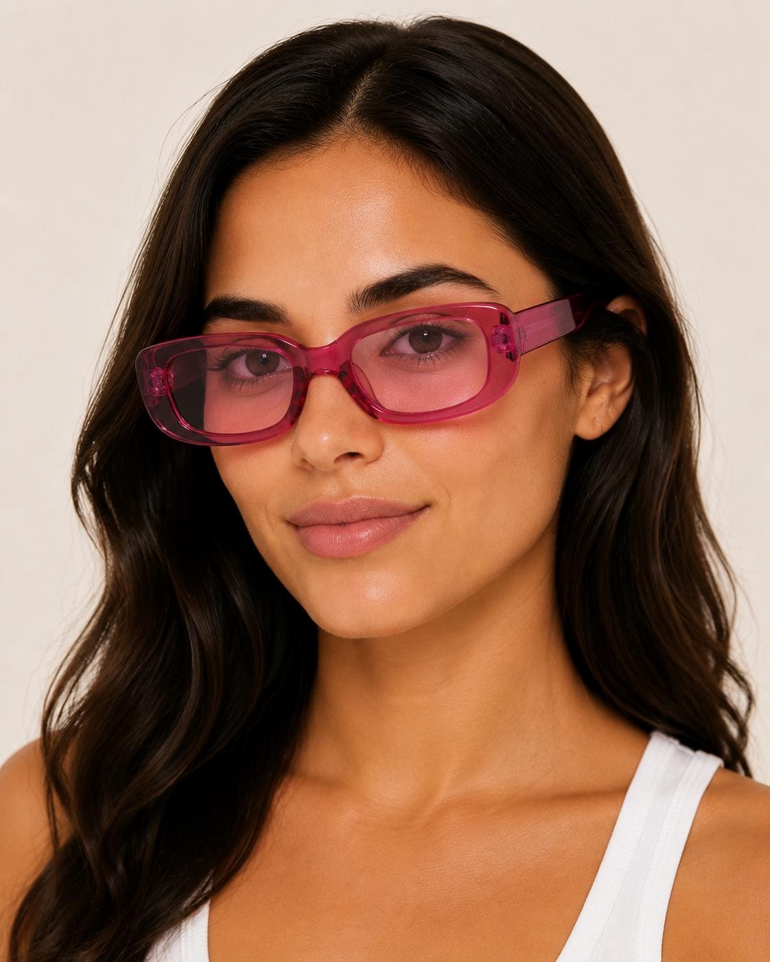Retro Rectangle Sunglasses | Vintage Thick Frame UV400 Shades | Unisex Fashion Eyewear