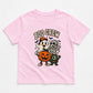 Kids Boo Crew Halloween T-Shirt – Cute Pink Ghost, Mummy & Pumpkin Tee