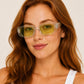 Retro Rectangle Sunglasses | Vintage Thick Frame UV400 Shades | Unisex Fashion Eyewear