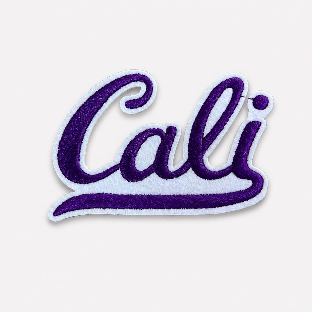 Cali Chenille Iron-On Patch – 4" Embroidered Varsity California Patch For Hats, Hoodies, Jackets & Diy Apparel
