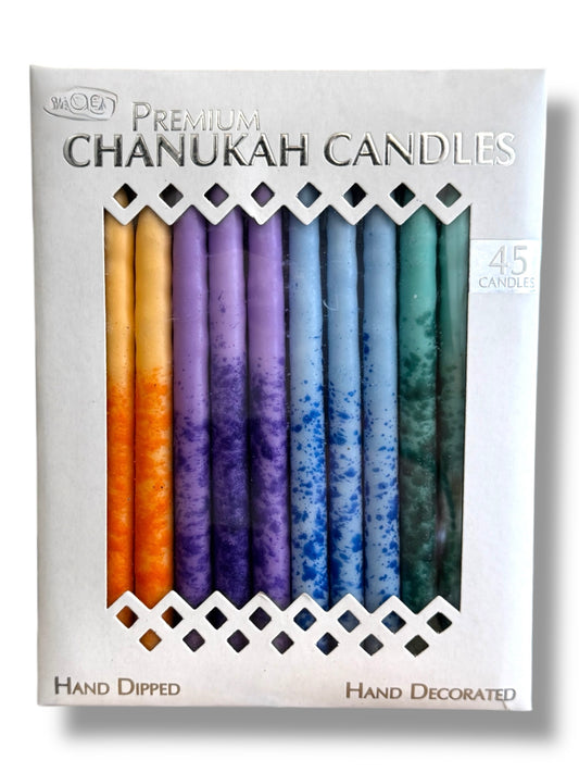 Hanukkah Candles - Multicolors