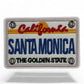 Embroidered California License Plate Patch – Santa Monica, San Diego, San Francisco, Barbara (Iron-On)