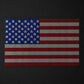 American Flag Rhinestone Heat Transfer | USA Crystal Iron-On Decal (8.5" x 5.5")