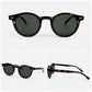 Classic Round Polarized Sunglasses | Vintage Acetate Style | UV400 Unisex Fashion Shades | Chapeau by Jess