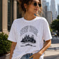 New York Manhattan Skyline Graphic T-Shirt | Vintage NYC Souvenir Tee