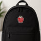 New York Apple Embroidered Patch – NYC Big Apple Iron On Patch – Red New York Applique – Travel Souvenir Jacket Backpack Patch