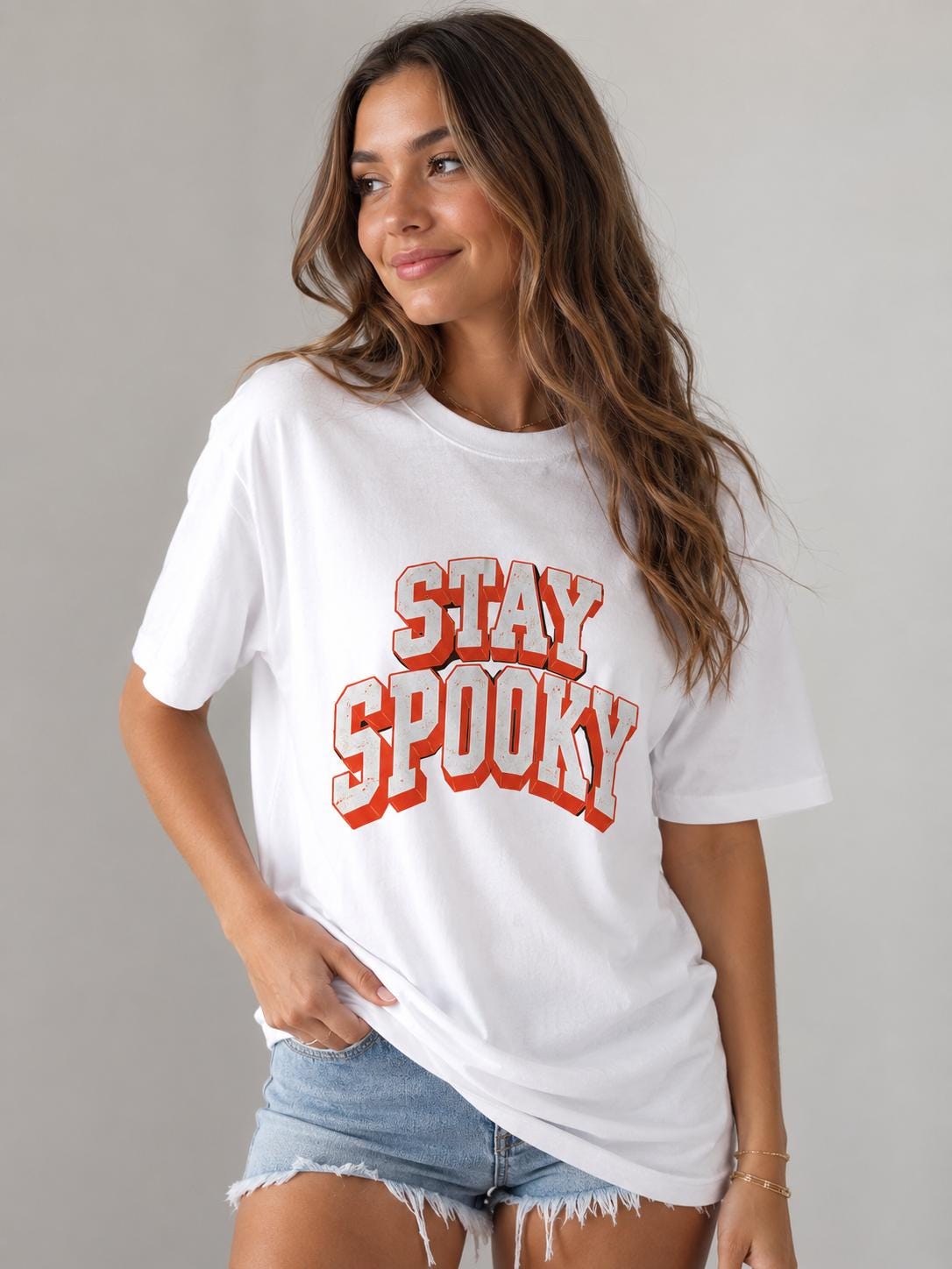 Stay Spooky Vintage Graphic T-Shirt