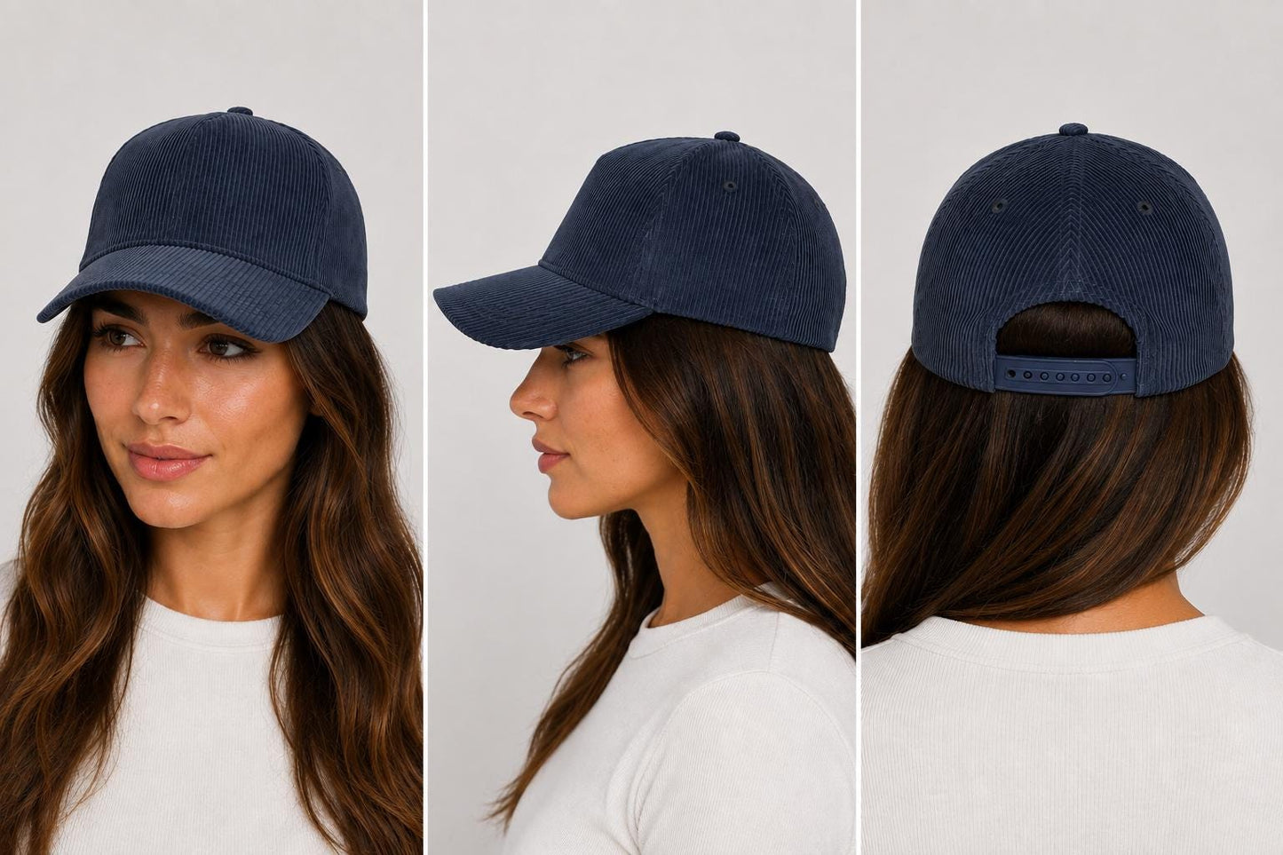 Corduroy Baseball Cap | Adjustable Snapback Dad Hat, Unisex Style