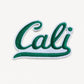 Cali Chenille Iron-On Patch – 4" Embroidered Varsity California Patch For Hats, Hoodies, Jackets & Diy Apparel