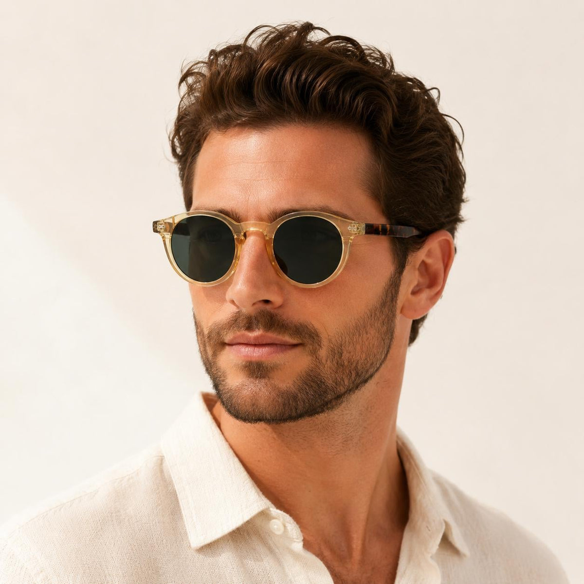 Classic Round Polarized Sunglasses | Vintage Acetate Style | UV400 Unisex Fashion Shades | Chapeau by Jess