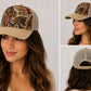 Vintage Tapestry Trucker Hat | Suede Brim Mesh Snapback Cap | Floral & Paisley Woven Baseball Hat | Unisex