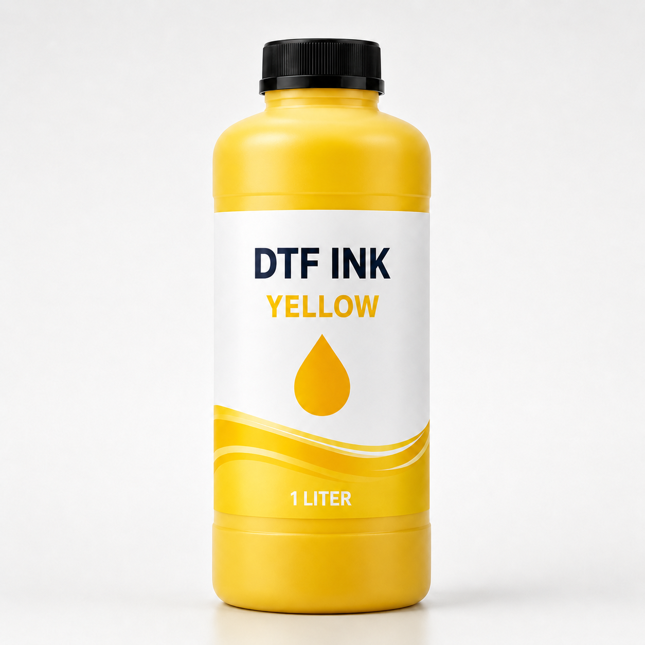 Premium DTF Ink 5-Color Set – CMYK + White | 1 Liter Each