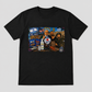 Israel & Tel Aviv Collage Graphic T-Shirt Black