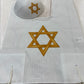 Kids cotton Tzizit with matching kippah