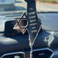 6” Acrylic Traveler’s Blessing Car ChArm