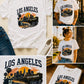 Los Angeles California T-Shirt | Hollywood Skyline Tee | LA Souvenir Shirt | Unisex Graphic Tee
