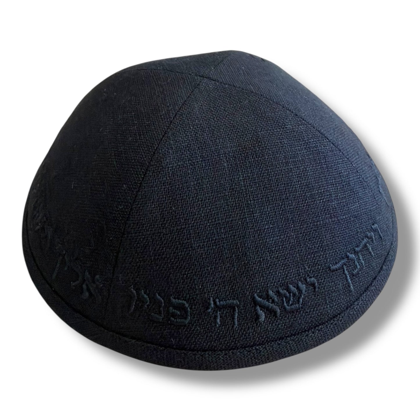 Linen birkat kohanim embroidered kippah