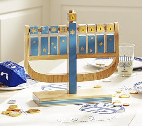 My first menorah