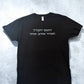 Unisex T-shirt: “השם יתברך תמיד אוהב אותי”