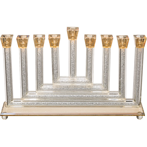 Crystal Elegant Menorah 16x40 cm