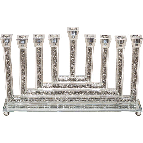 Crystal Elegant Menorah 16x40 cm