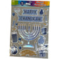 Hanukkah window stickers