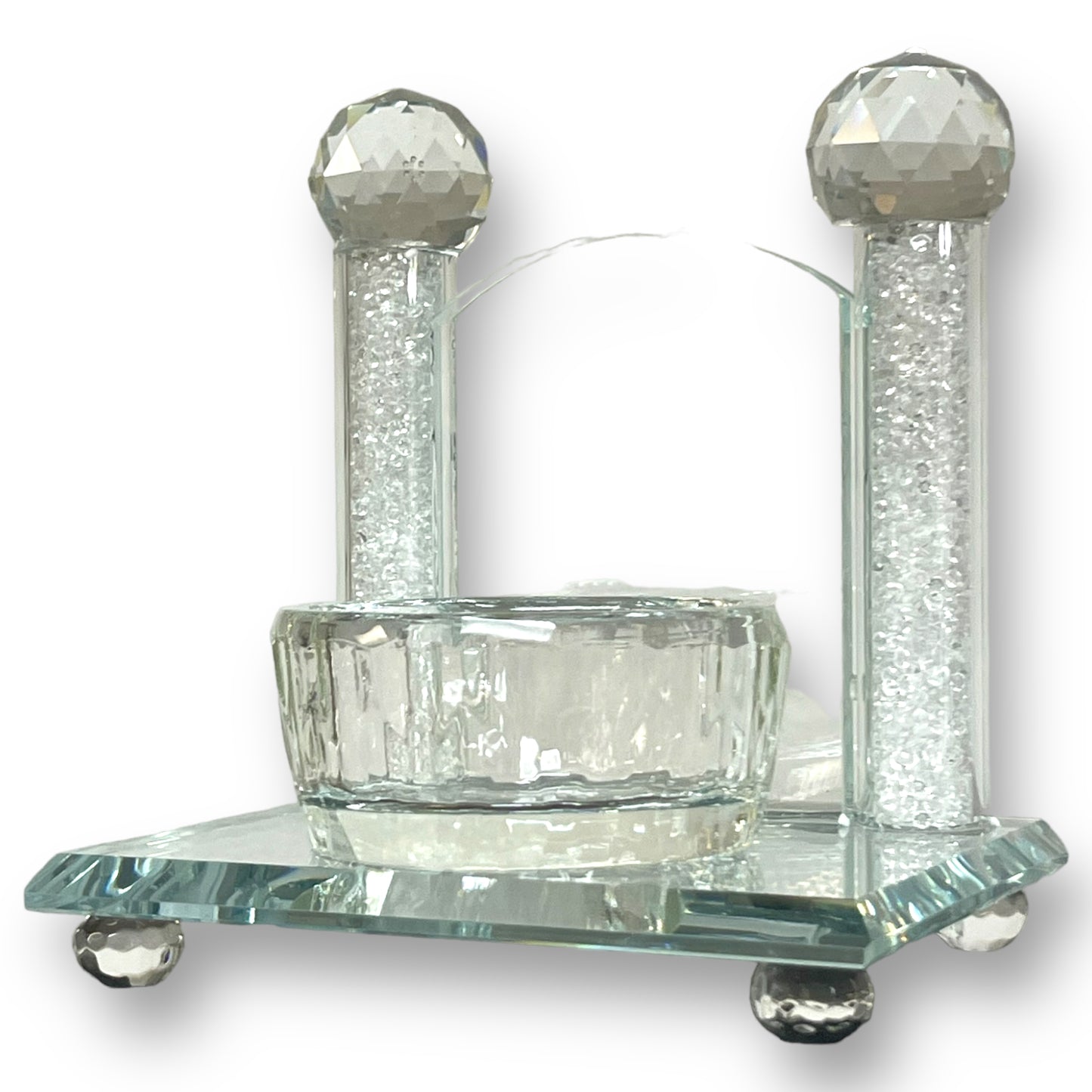 Crystal Holder For Memory Candle 17x12 Cm