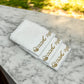 Set of 3 "Shanah Tovah" Towels 12 x 12"