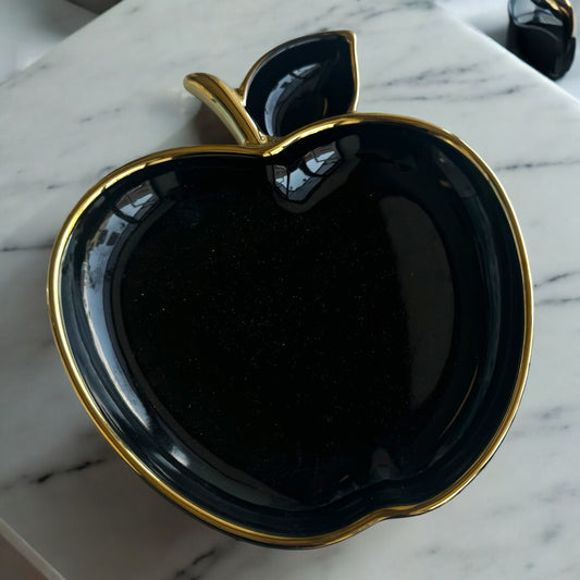 Apple-Shaped ceramic Rosh Hashanah Honey Dish