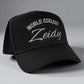 World’s Coolest Zeidy Hat – Embroidered Baseball Cap for Grandfathers (Multiple Colors)
