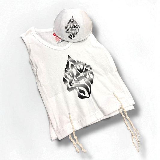 Shema Israel Tzizit & Kippah Set