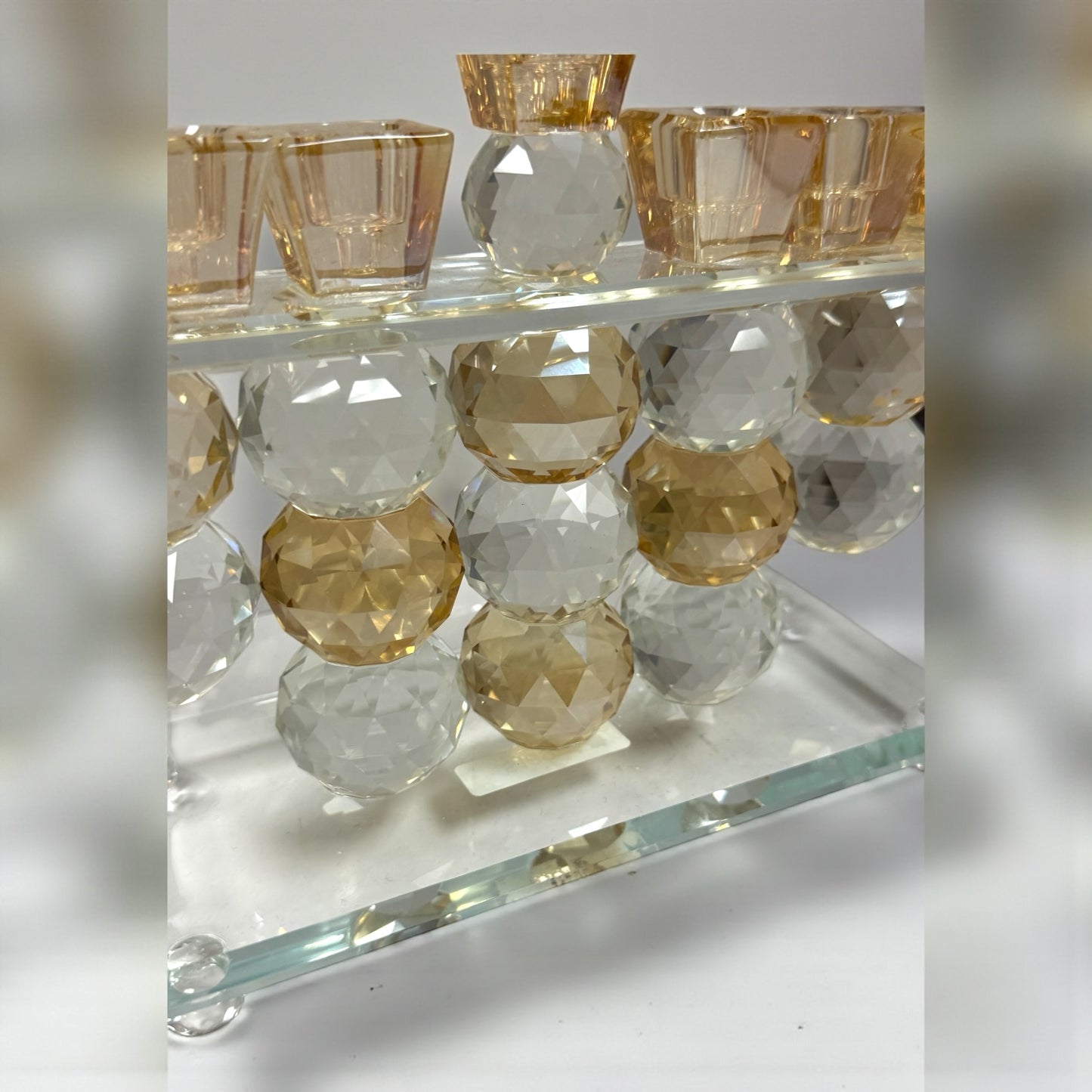 Crystal Menorah 27*21 cm