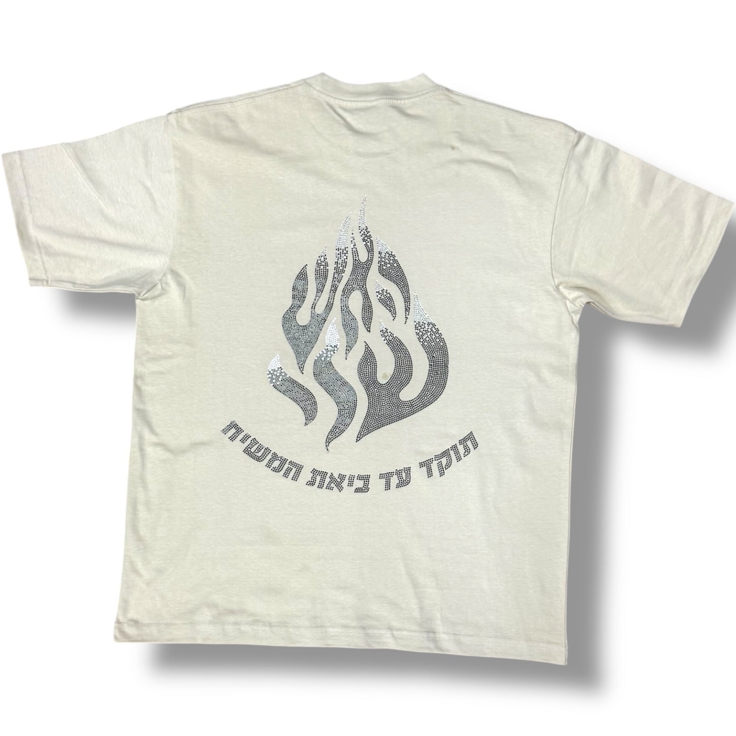 Ha Esh Sheli Rhinestone T-Shirt | Heavyweight Oversized Fit